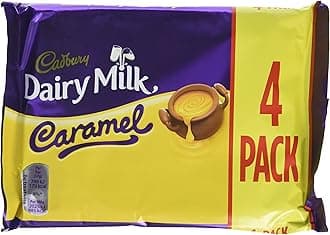 Cadbury Dairy Milk Caramel 4 Chocolate Bar (Pack of 15)