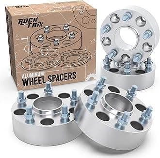 RockTrix 4pcs 1.5 inch Hubcentric 5x4.5 Wheel Spacers (71.5mm bore, 1/2x20 Studs) Compatible with Jeep Cherokee XJ Grand Cherokee ZJ Wrangler YJ TJ Liberty KJ KK (38mm 5x114.3)