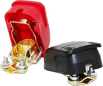 MP69011 Battery Quick Release Connectors Battery Quick Disconnect Terminals (Red & Black)