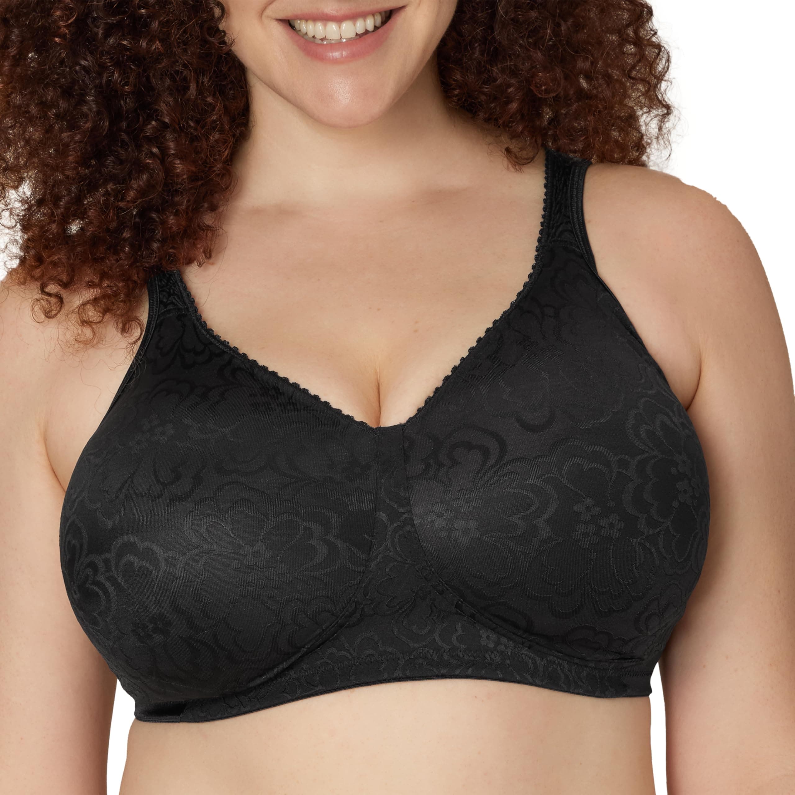 Women's Wireless Bra, 18 Hour Plus-Size Bras Available, Ultimate Lift, Moisture-Wicking, Single or 2-Pack