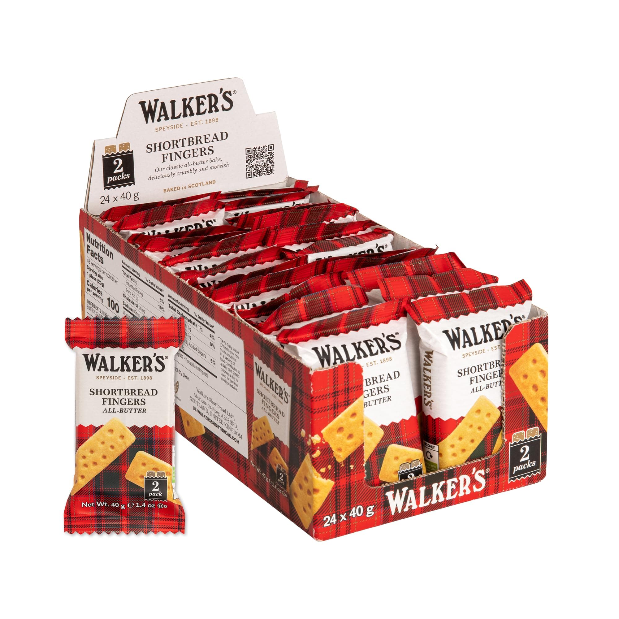 Walker's Shortbread Fingers - Twin Pack