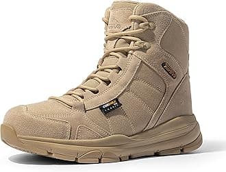 NORTIV 8Men's Lightweight Military Tactical Work Boots Outdoor Hiking Motorcycle Combat Boots