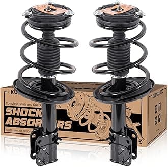 172901 172902 Front Pair Complete Struts Coil Spring Assembly Compatible for 2013-2018 Nissan Altima 4CYL Sedan Shock Absorbers Replacement (2Pcs)