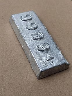 99.99% High Purity Lab Graded Zinc Metal Block Lumps piece of - (100 grams)