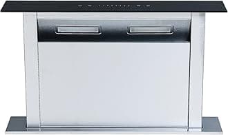 Cookology Downdraft Extractor Fan 60cm Kitchen Island Cooker Hood (Stainless Steel)