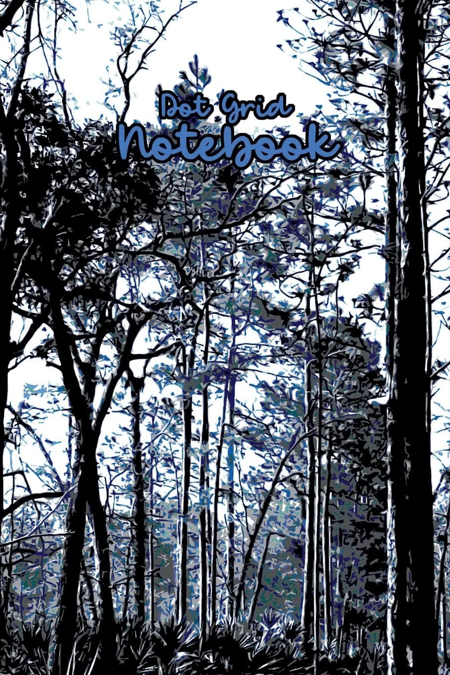 Dot Grid Notebook: 6"x9" Journal With Dot Grid For Lists, Drawing, Making Graphs and More