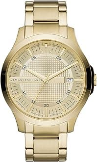 Armani Exchange Men's Three-Hand Date, Stainless Steel Watch, 46mm case size