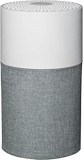 Blueair air purifier pollutants upto 0.03 micron Particle + Carbon Filter Energy, AHAM Verified, Filter change Indicator Unique HEPA Silent technology combines 2 filteration technology Gray Small