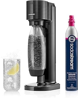 Gaia Sparkling Water Maker, Black