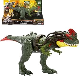 Mattel Jurassic World Big Action! Shinotyranus HLP25 [Total Length: Approx. 13.8 inches (35 cm)] [4 years and up]