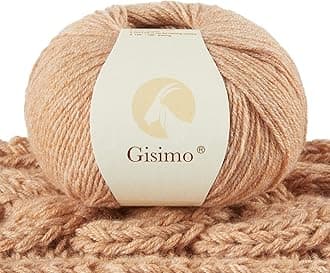 100% Inner Mongolian Cashmere Yarn Luxurious Hand Knitting Yarn Home Necessity for DIY Crafts