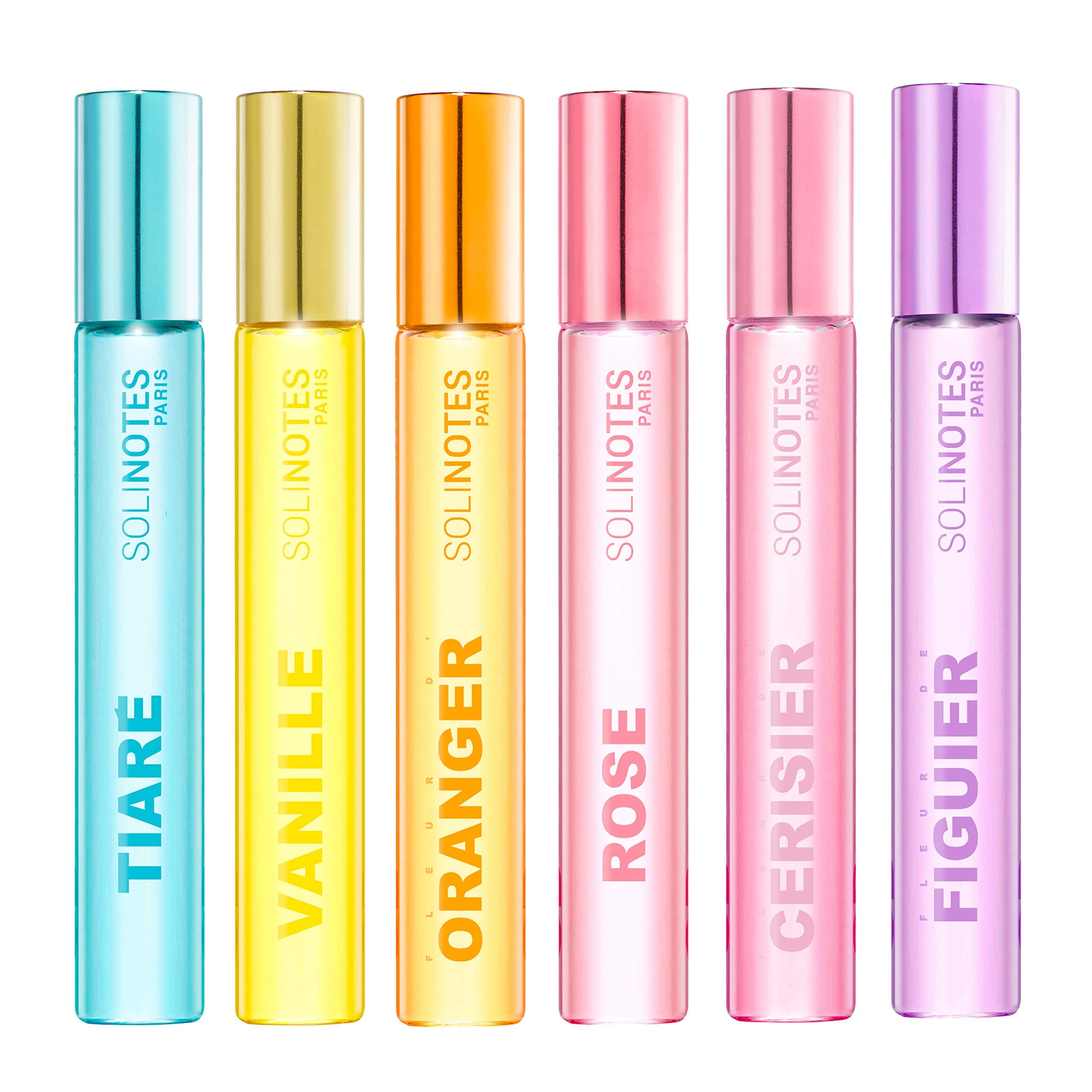 Solinotes Eau de Parfum Roll-on 6 Fragrances Set (6 pcs)