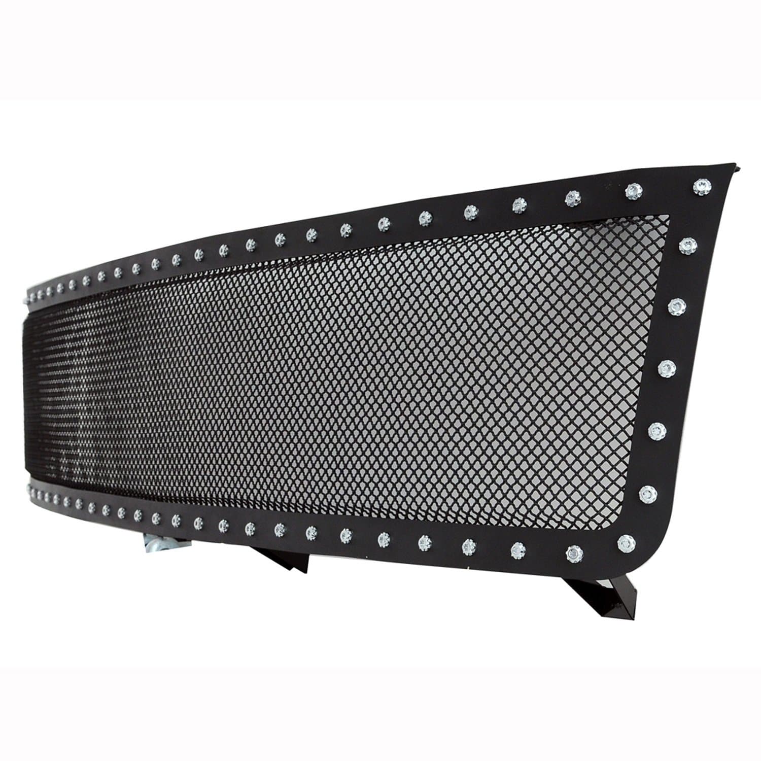 Paramount Restyling 46-0730 Evolution Black Stainless Steel Wire Mesh Packaged Grille, 1 Piece