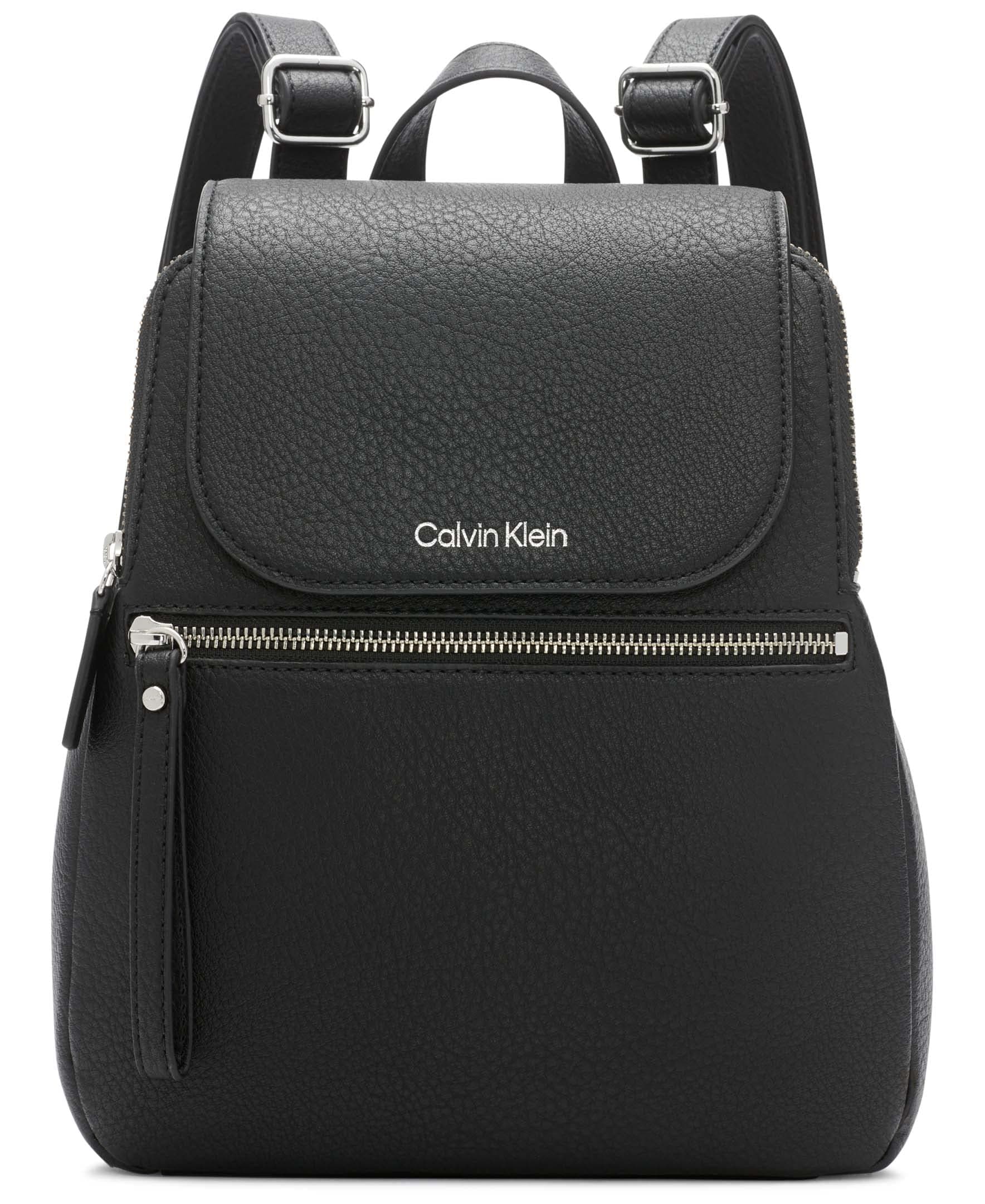 Calvin Klein Elaine Bubble Lamb Novelty Key Item Flap Backpack