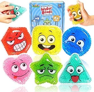 Squishy Fidget Sensory Toys for Kids, Calming Down Sensory Tools for Autism Autistic Special Needs, Sensory Bin Squeeze Toys for Classroom Prize, Travel Toys,Easter Gifts for Kids Toddlers
