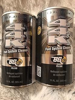 2 cans of New BG 44K Platinum