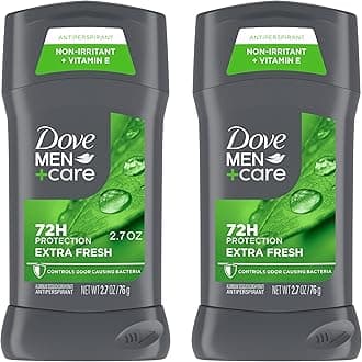Dove Men+Care Antiperspirant & Deodorant, Extra Fresh 2.7 Oz, Twin Pack
