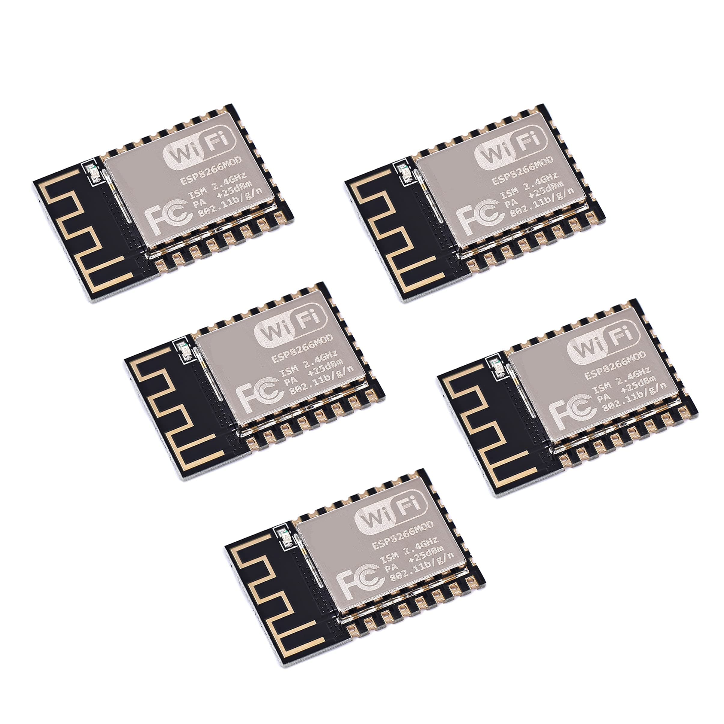 ESP8266 ESP-12F Wireless Transceiver Board Module WiFi Serial Remote Port Network Development Board for Arduino (5pcs)