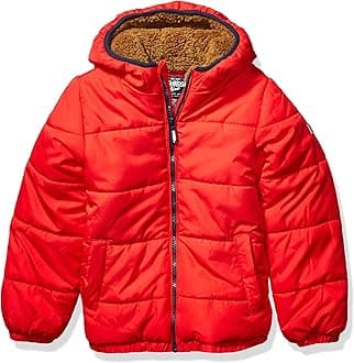 OshKosh B'GoshBoys' Heavyweight Winter Jacket Coat with Sherpa Lining