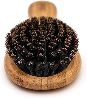 Boar Bristle Hair Brush Set - Designed for Kids, Women and Men. Natural Bristle Brushes Work Best for Thin and Fine Hair, Add Healthy Shine, Improve Texture, Reduce Frizz. Wood Wet Detangler Comb