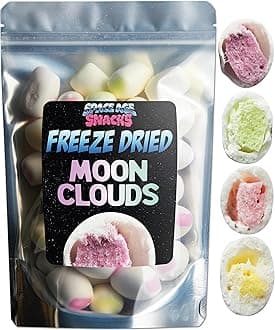 Premium Freeze Dried Hi Chews - Moon Clouds Freeze Dried Candy Shipped in Box for Extra Protection - Space Age Snacks Freeze Dry Candy Freetles for All Ages (8 Ounce)