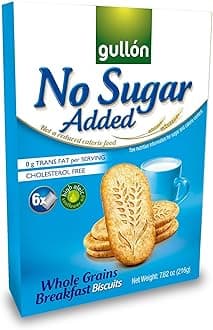Gullon No Added Sugar Whole Grains Breakfast Biscuits 216g (Pack of 3)
