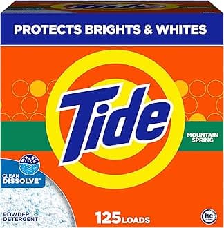 Tide Ultra powder laundry detergent 102 load Mountain Spring