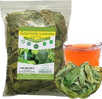 Soursop Graviola leaves Premium (115 cups) 350 leaves aprox, Big Bag, Hojas d...