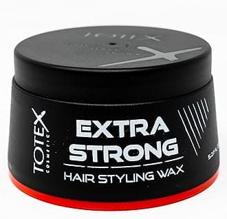 Totex Hair Styling Wax I Extra Strong Edge Control Strong Hold Wax I For Men & Woman I Barbers Shop Hair Dressers Certified Hair Aqua Wax 150 ml