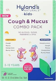 Kids Cough & Mucus Daytime & Nighttime Combo Pack