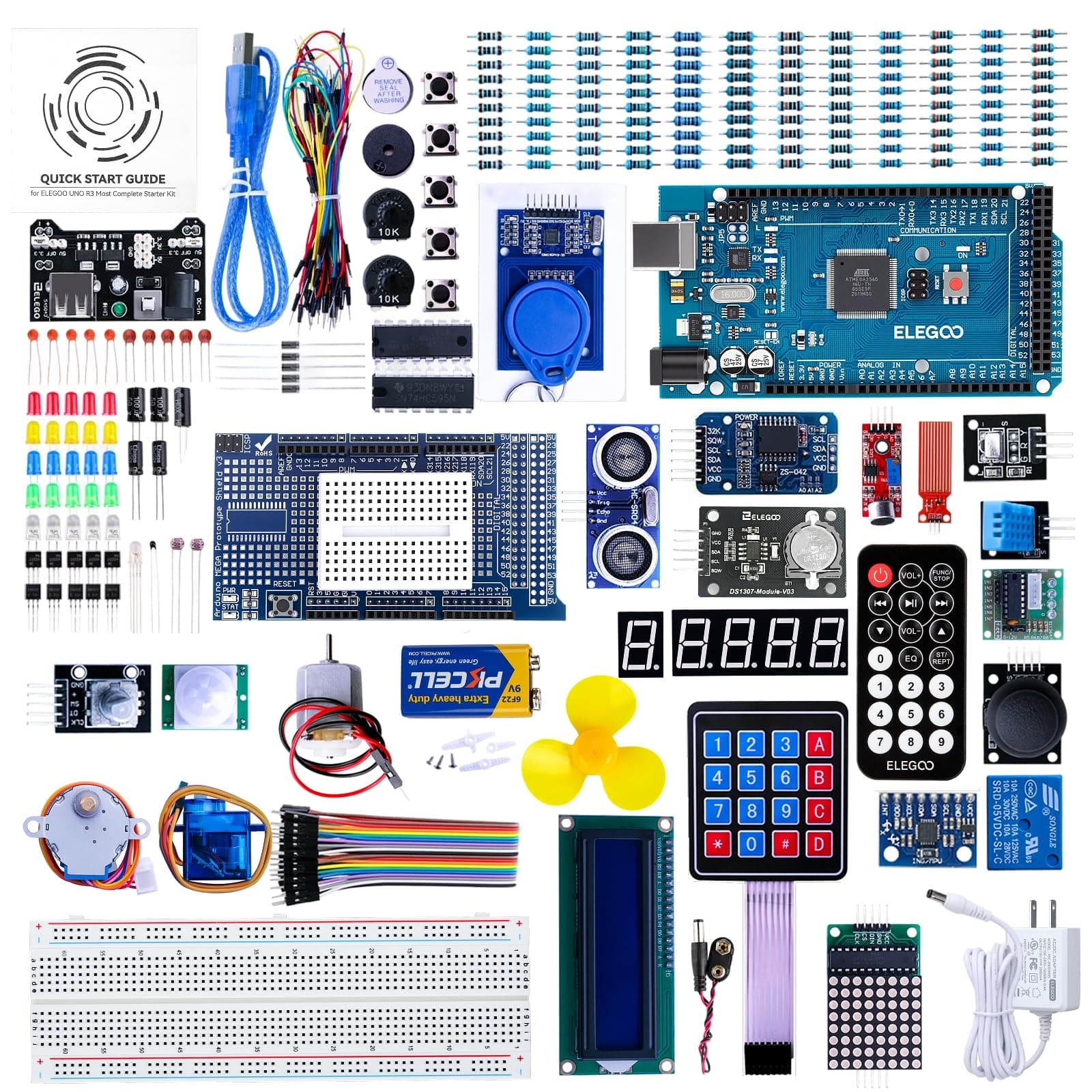 Elegoo Mega R3 Project The Most Complete Ultimate Starter Kit