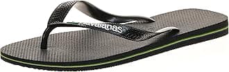 HavaianasBrasil Logo, Iconic, Comfortable and Durable Flip-Flops, Straps with Brazilian Flag and Non-Slip Sole with Colourful Stripes, Adults Unisex