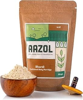 Aazol Traditional Cereal: Bhardi - 250g | Multigrain | Easy to Digest | Tasty & Nutritious | Good for Babies & Adults