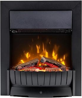 037824 CMT20 Clement Electric Inset Fire with Optiflame Effect, 2 Kw, 230 W