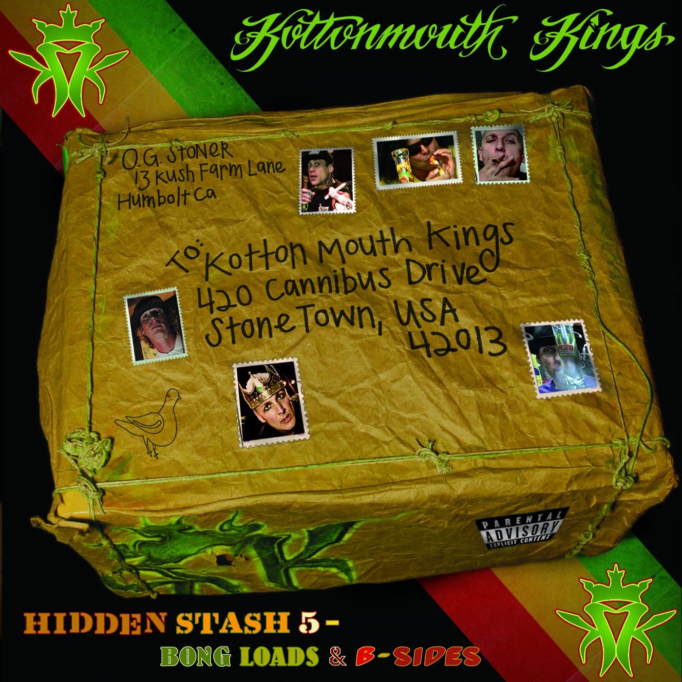 Hidden Stash 5-Bong Loads & B-Sides