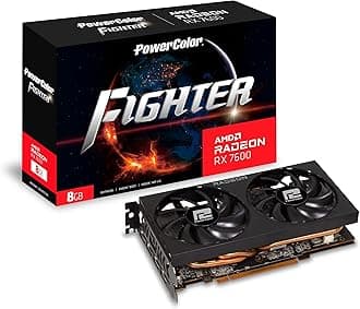 PowerColor RX 7600 8G-F AMD Radeon RX 7600 8 GB GDDR6