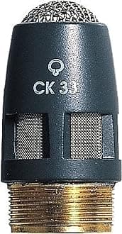 AKG Pro Audio CK33 High-Performance Hypercardioid Condenser Microphone Capsule