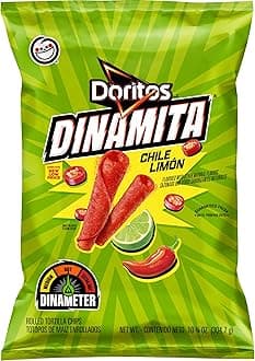 Tortilla Chips Dinamita Chile Limon Bag, 10.75 Oz
