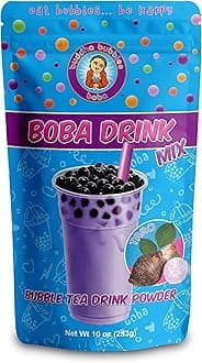 Premium TARO Boba/Bubble Tea Drink Mix Powder By Buddha Bubbles Boba 10 Ounces (283 Grams)