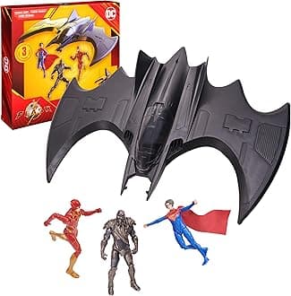 DC Comics The Flash 4" Batwing Action Figure Vehicle & Figure Pack