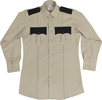 First Class100% Polyester Two Tone Men's Uniform Shirt
