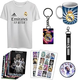 Real Combo Kit For Boys Girls Madrid Fans | Football Lovers | Combo Gift Kit