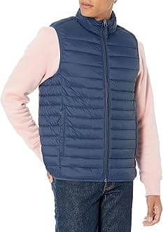 Men's Lightweight Water-Resistant Packable Puffer Vest