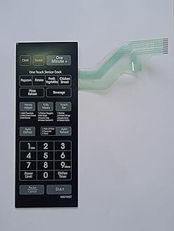 Able ME6194ST Microwave Oven Membrane Touch Keypad (Black)