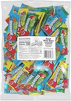 Mini SOUR Bars, Sour Watermelon Punch, Blue Blast, and Lemon Berry Squeeze, 5lb Bulk Bag