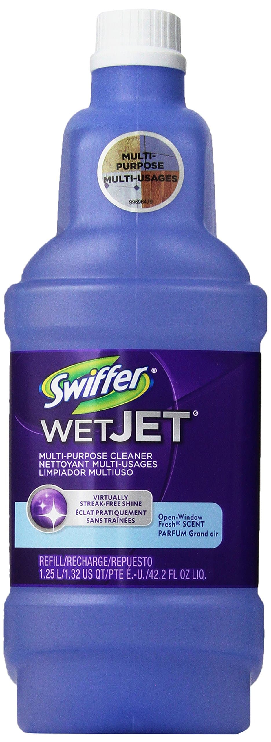Wetjet Multi-Purpose-Open Window Fresh Scent Cleaner (42.2 oz) 3 Refills