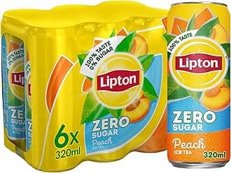 Zero Sugar, Peach Iced Tea, 320Mlx6
