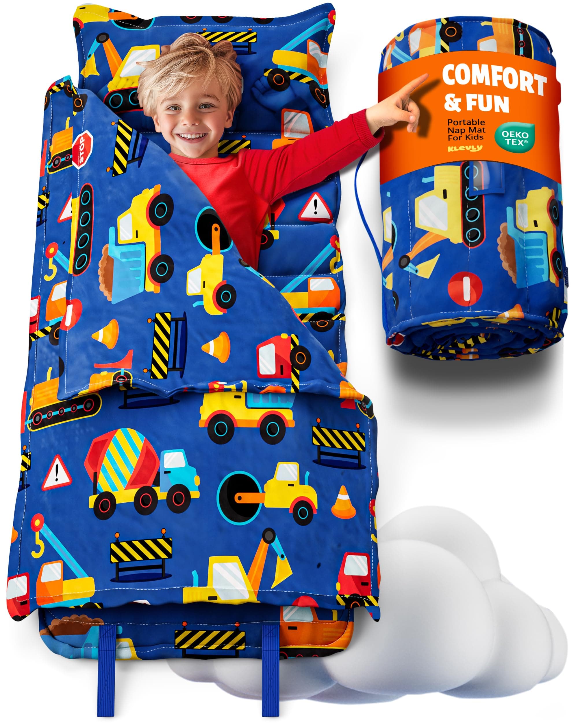 Construction Nap Mat for Kids