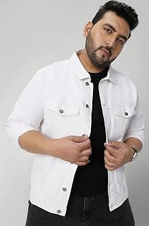 Men's Regular Fit Washed Full Sleeve Denim Jacket