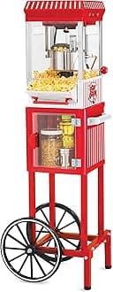 NostalgiaElectrics KPM200CART 48-Inch Vintage Collection Popcorn Cart